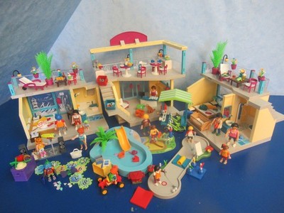 70434 Beach Hotel 70092 70440 70093 massig Zubehör Urlaub Figuren  Playmobil 152
