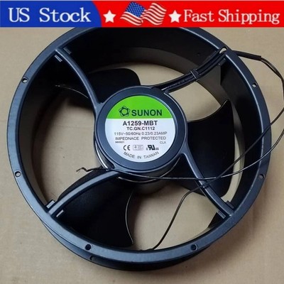 1PCS Brand New SUNON A1259-MBT 115V 0.23A 2Pin Cooling Fan  Fast Delivery