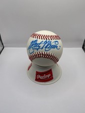 Marty Marion Signed Baseball -MLB Hall Of Fame Blue Ink Autograph MacGregor Ball