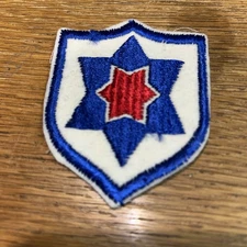 Korean War No Glow ROK 12th Div Patch Fr Collection Lot H