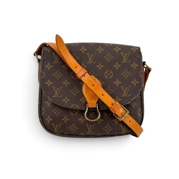 LOUIS VUITTON Saint Cloud GM Monogram Canvas Crossbody Shoulder Bag M51242