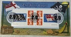 GB QEII 2001 Flags & Ensigns Jolly Roger Cyl Machin Booklet Benham FDC Penzance