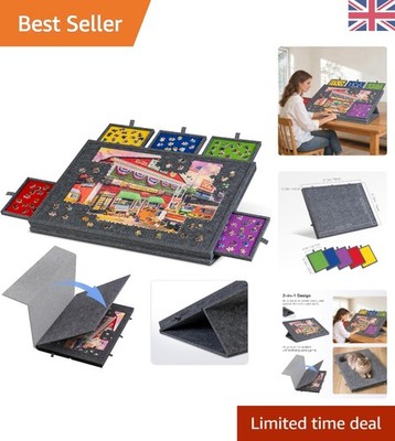 Deluxe kippbares Puzzlebrett mit organisatorischen Schubladen - 1000 Teile