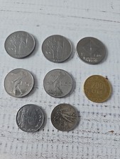 M&uuml;nzen Konvolut Italien 8 St&uuml;ck von 1920 bis 1982