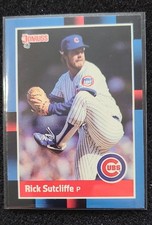 1988 Donruss - Rick Sutcliffe #68 Last Line Begins with Young