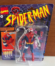 Hasbro Marvel Legends Spider-Man Retro Card Cyborg Spider-Man New