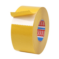 tesa Double Sided White PVC Tape 4970 : 3 in. 72mm actual x 60 yds. White 