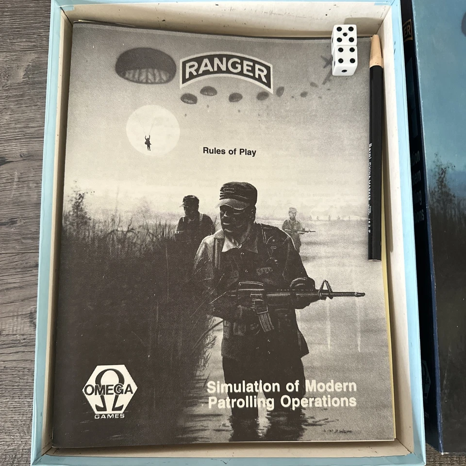 Ranger Simulation Of Modern Patrolling Operations 1988 Omega Games 1001 - Image 3 of 4