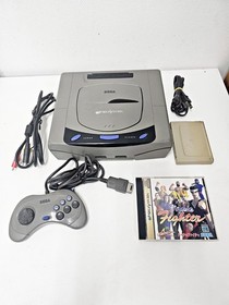 Sega Saturn Console Grey Set 231 Japan