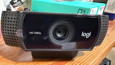 Logitech C922x Pro Stream Webcam 1080p HD USB Camera Autofocus Streaming