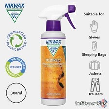 NIKWAX TX DIRECT SPRAY ON WATERPROOFER WATERPROOF CLOTHING JACKETS GTX 300ml
