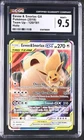 Pokemon Eevee & Snorlax GX 120/181 Team Up Holo CGC 9.5