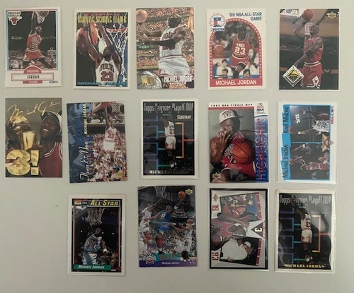 Lot of 14 Michael Jordan basketball cards Bulls  Fleer 1990 Sports Edition