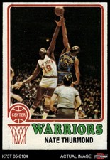 1973 Topps #5 Nate Thurmond Warriors HOF Bowling Green 4 - VG/EX