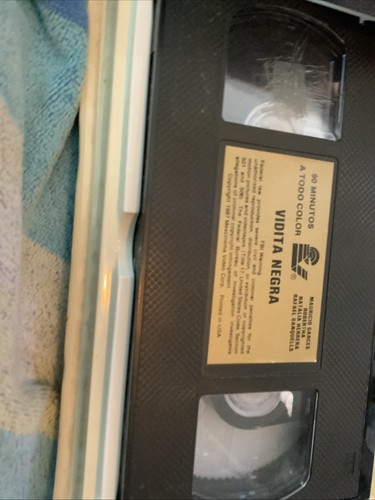 Vidita Negra VHS Clamshell (1987) Mexcinema Video Corp Rare See Pics Kinda Crazy - Picture 9 of 22