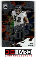 2025 Donruss Optic #17 Ray Lewis Light It Up Baltimore Ravens RMH