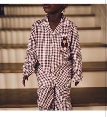 Posh Peanut American Girl Pajama Set Flannel Luxe 3-6M New Samantha Parkington