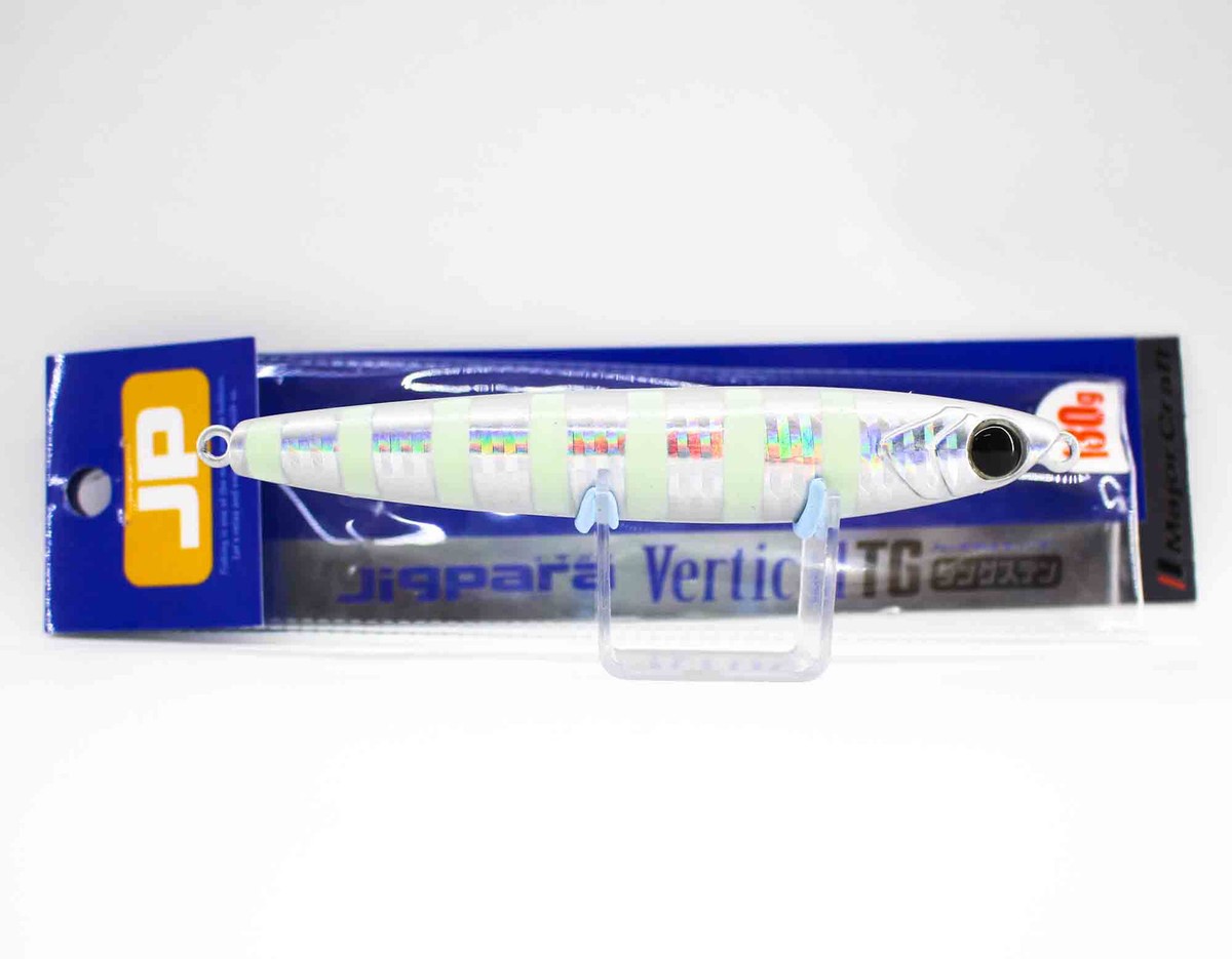 Major Craft Metal Jigpara Vertical Jig - JPVTG-80 Grams 007, Tungsten For Fast Sinking & One-Pitch Jigging - View #9