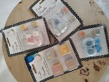 4 Pc Candle Keepsakes Candle Holders Classic Pieces Baby Shower Gender Reveal