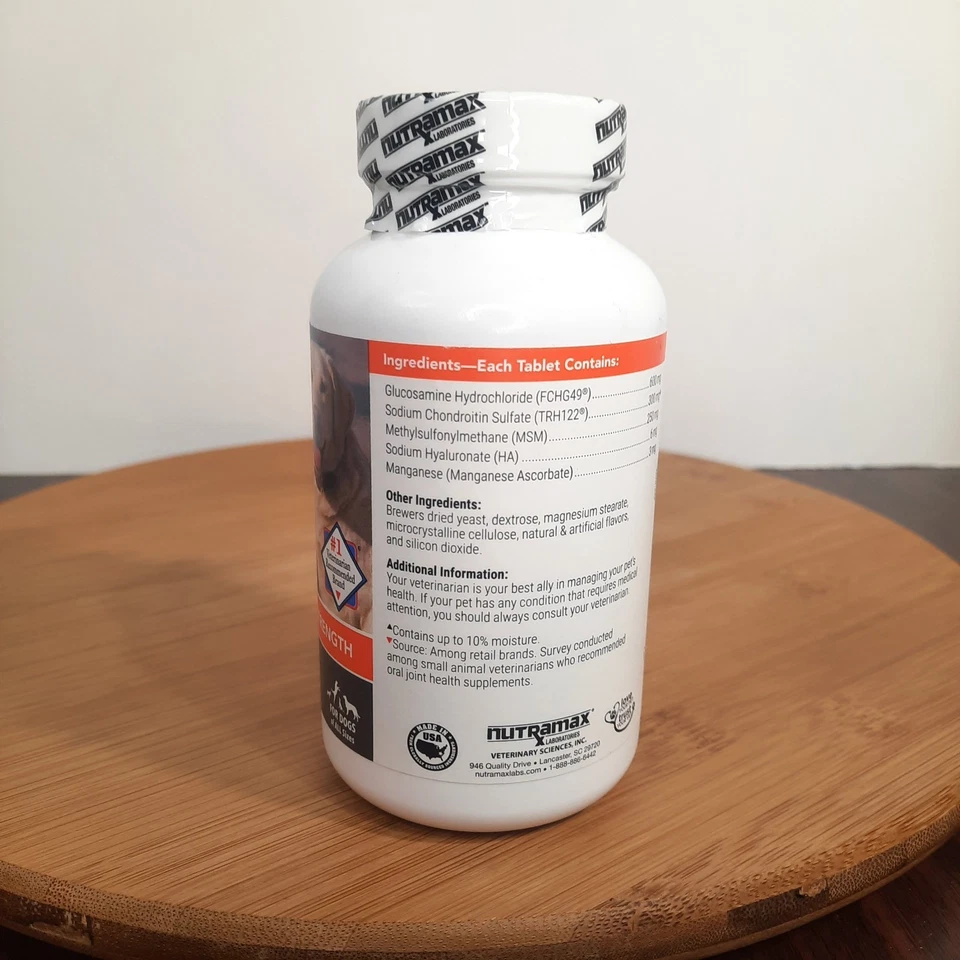 Nutramax Cosequin Max Fuerza Suplemento Salud Articular Perros 75 Masticable 09/2026 Foto 2 de 4