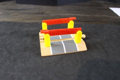Wooden Railway or Railroad Train Crossing - works with Brio or Thomas