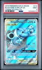 Blastoise & Piplup Gx 214/236 Cosmic Eclipse Pokemon PSA 9