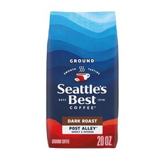 Seattle's Best Coffee Post Alley Blend Dark Roast Ground Coffee 20 Ounce Bag