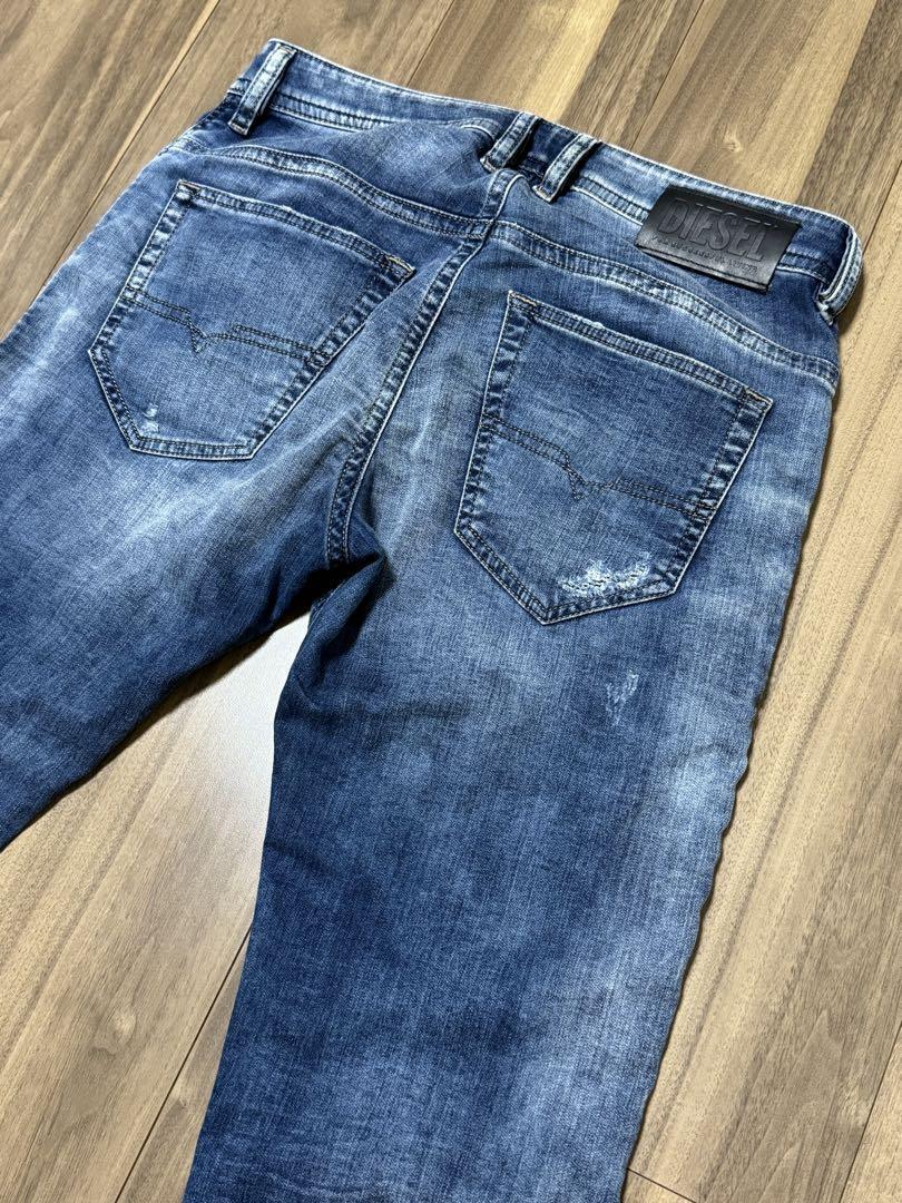 Diesel Men M Jogg Jeans J299P 28 Inches Luxury Slim Fit Streetwear Smart Casual image 7