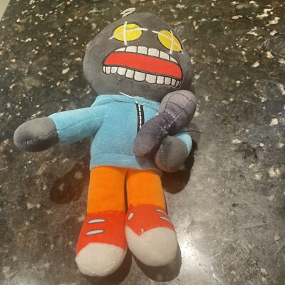 Friday Night Funkin Whitty Plush Toy Doll Stuffed FNF