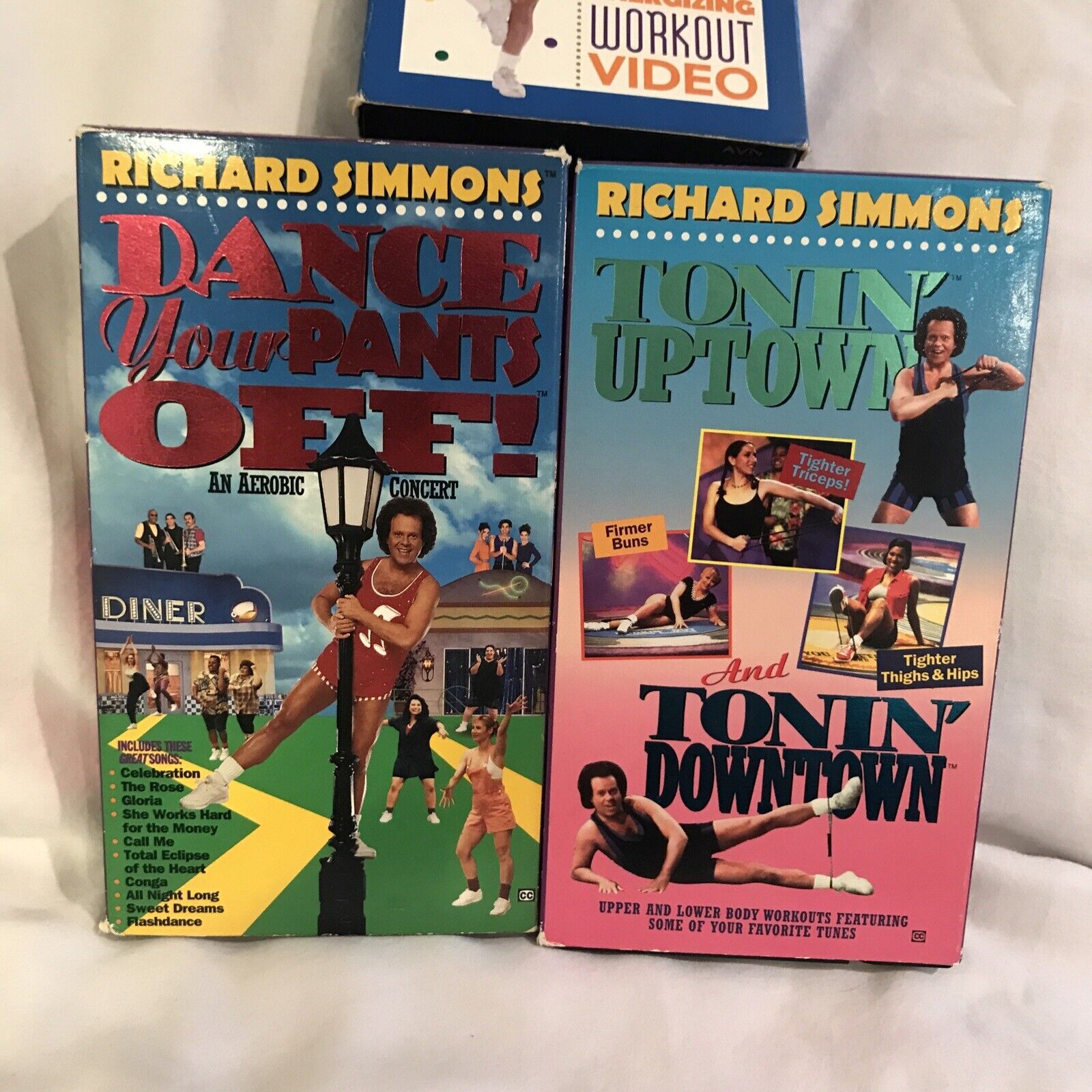 Lot3Richard Simmons VHSDance Your Pants Off, Ronin Uptown And Downtown, Blast eBay