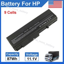 87Wh 6530B Battery For HP EliteBook 6930P 8440P 8440W ProBook 6545B 6550B 6555B