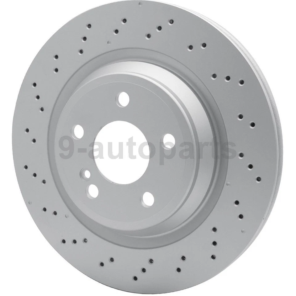 For 2015 2016 Mercedes-Benz SL400 DFC Front Rear Disc Brake Rotors - Image 3 of 4