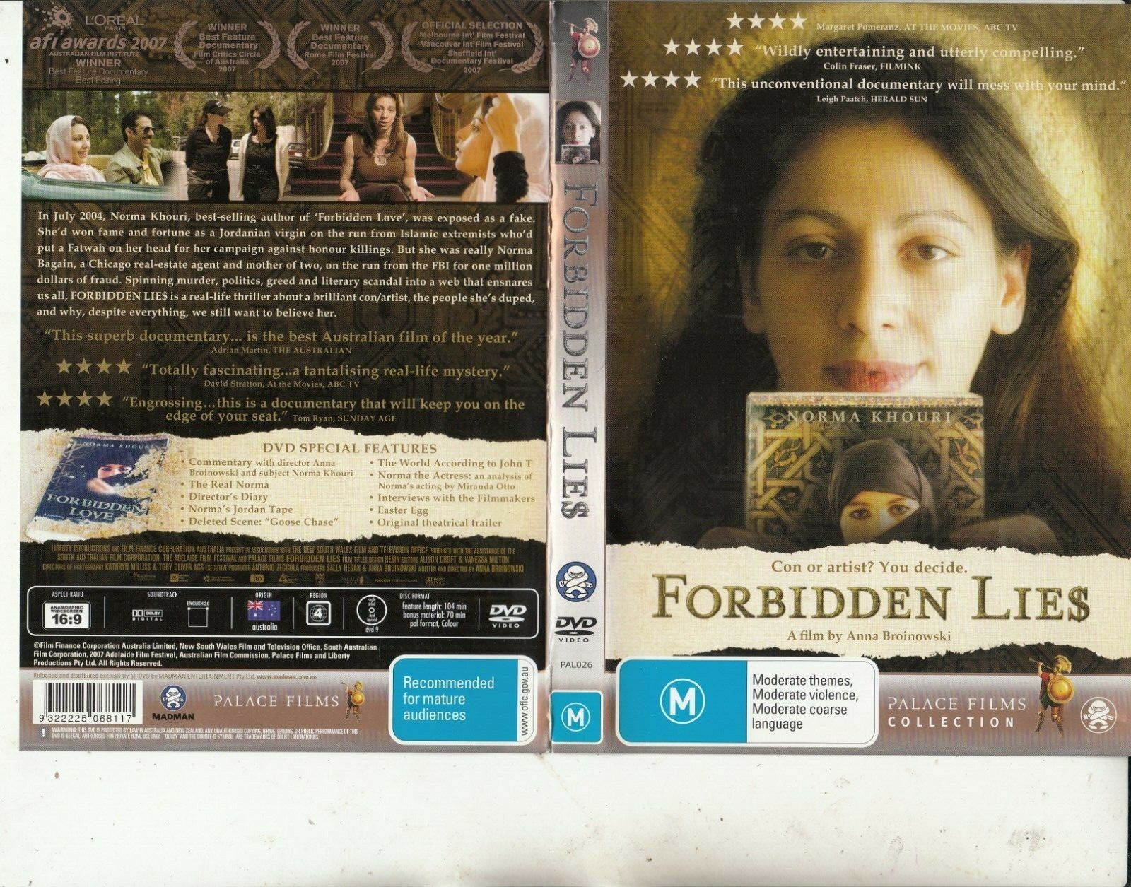 Forbidden Lies-2007-[Norma Khouri]-Palace Films Collection-Movie PF-C ...