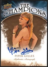 Piper Gilles 2009-10 Upper Deck The Champions Gold Autographs Auto #CH-PG 🔥