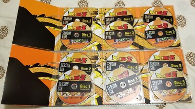 Dragon Ball Z Remastered Complete DVD Set Collection Orange Brick