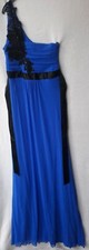 JANE NORMAN SIZE 10 ROYAL BLUE PROM DRESS BRIDESMAID WEDDING CRUISE VGC FREE P&P