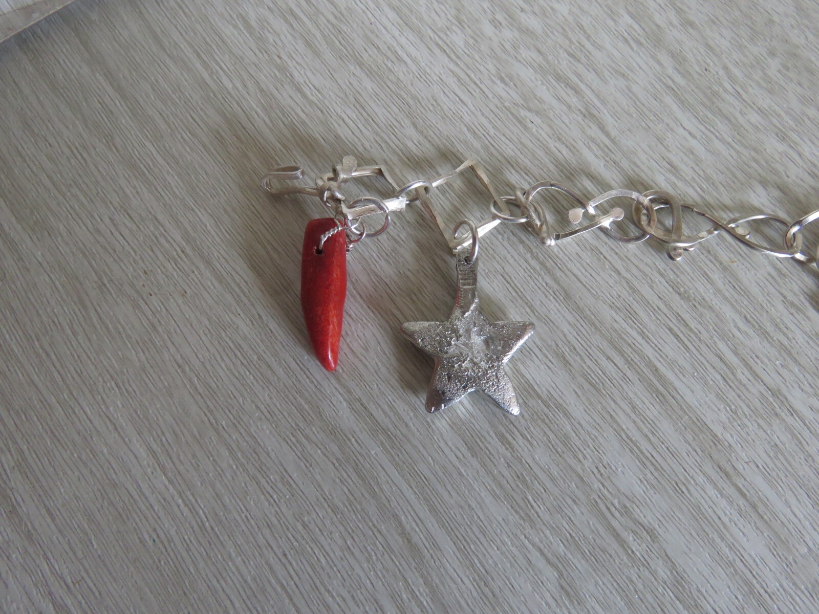 Handmade Wire Infinity Celestial Moon Star Dangle… - image 12