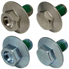 Honda Kick Starter Joint Bolt CR CRF TRX450R Zinc, Nickel, Dished, Domed