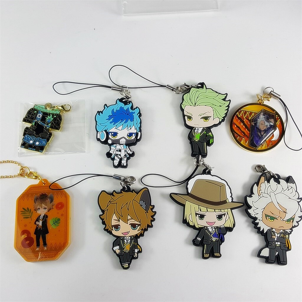 TWISTED WONDERLAND グッズ Disney Twisted Wonderland Mascot charm set of 8 lot | eBay