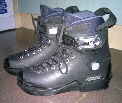 ROCES M12 UFS Aggressive Inline Skates Boots + RL1 Liners Rollerblades Them USD