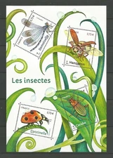 FRANCE - 2017 Insects souvenir sheet #5238 - VF MNH (n)