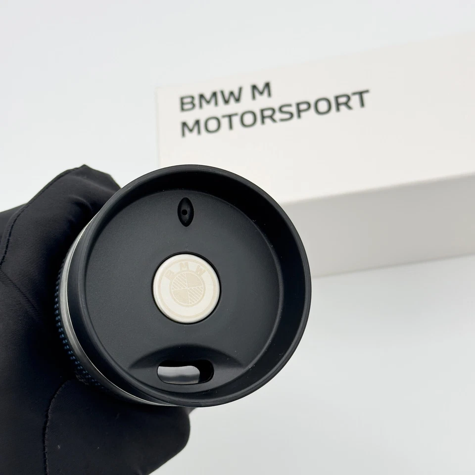NUEVA Taza Deportiva BMW Acero Inoxidable Con Capacidad de 450ML - Viaje Aislada Foto 3 de 4