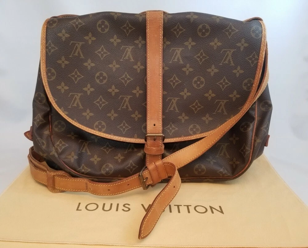 Louis Vuitton Monogram Canvas Saumur 35 Messenger Bag Louis Vuitton