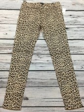 Gap Girls Size 14 Cheetah Print Pants. High Stretch Denim Jegging Pants. Nwt