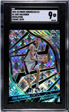 22-23 Panini Chronicles D.P #1 Chet Holmgren Revolution Cosmic 18/99 SGC 9 Pop 1