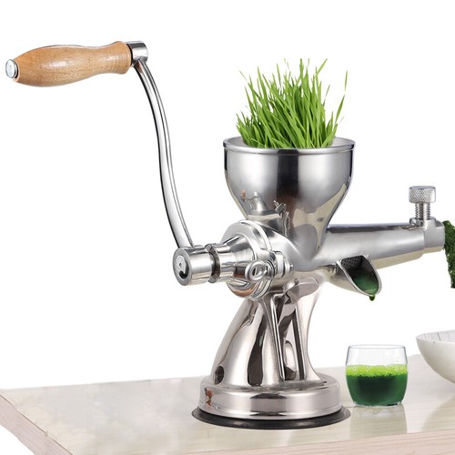 Stainless Steel Wheatgrass Juicer Manual Fruit Vegetable Juice Press Extractor - Picture 17 of 17