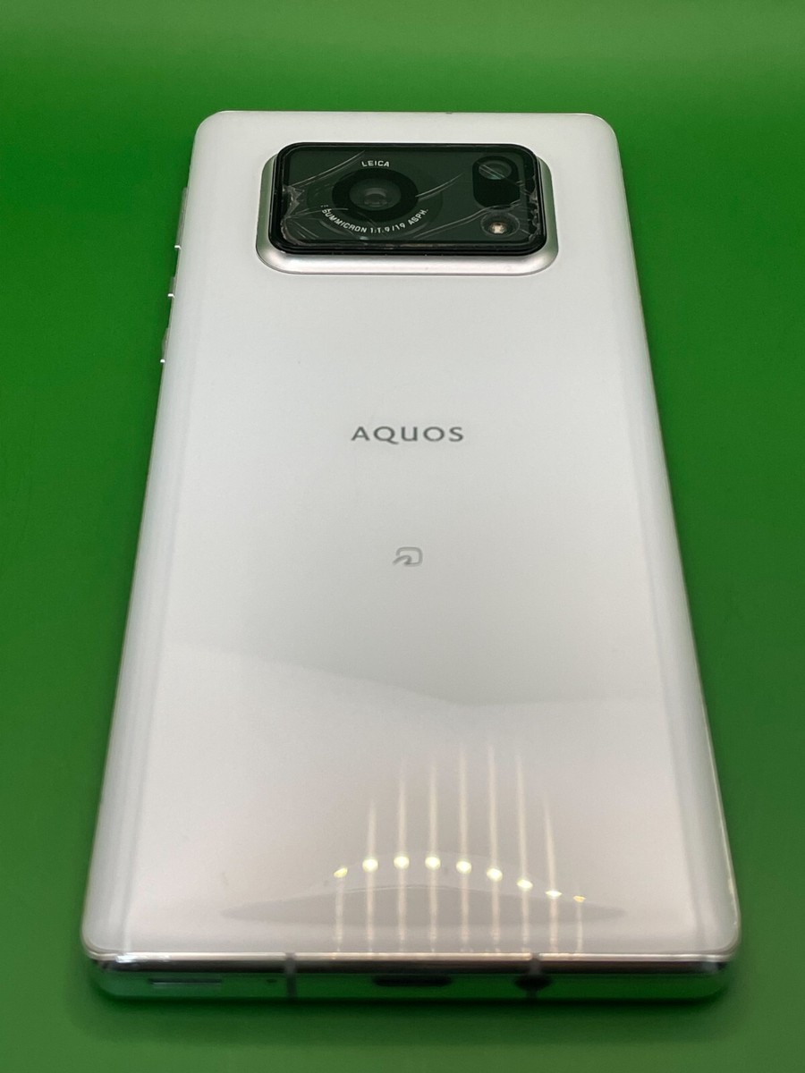 AQUOS R6 A101SH 128GB ホワイト SIMフリー AQUOS R A101SH Aquos R6 128GB ソフトバンク SIMロック解除済み 中古