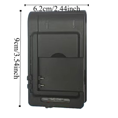 LCD Display Universal Battery Charger for Removable Phone Battery - Photo 2/18