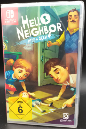 Hello Neighbor Hide & Seek  für die Nintendo Switch Neu und sealed USK 6 - Bild 1 von 2