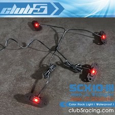 Luce Rock Color per SCX10 III Jeep JT Gladiator (impermeabile)